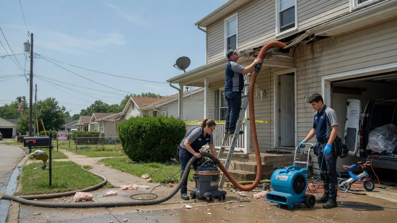 Water Damage Restoration in Milton, IN near me